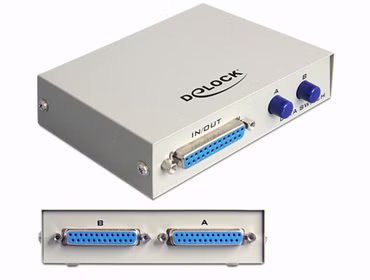 Delock Parallel Switch - Switch - 2 x parallel - Desktop