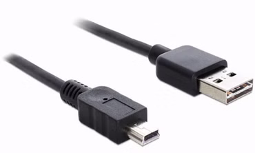 Delock EASY-USB - USB-Kabel - Mini-USB, Typ B (M) zu USB (M) - 3 m - Schwarz