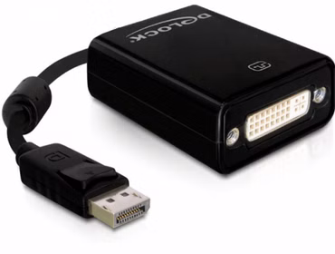 Delock Adapter Displayport male > DVI 24+5 female - DisplayPort-Adapter - DisplayPort (M) zu DVI-I (W) - 13 cm