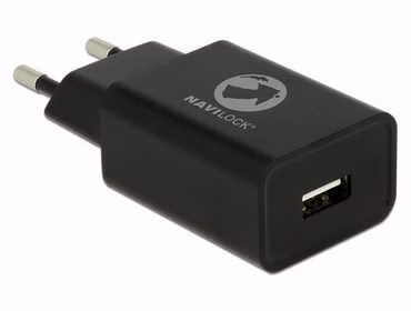 Navilock Netzteil extern USB A Buchse 1x 5 V 2,4 A 12 W schwarz Navilock