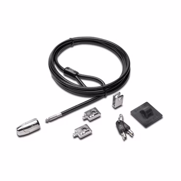Kensington Desktop and Peripherals Standard Keyed Locking Kit 2.0 - Sicherheitskabelschloss - 2.4 m