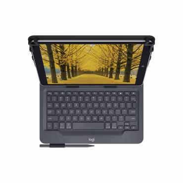 Logitech Universal - Tastatur und Foliohülle - kabellos - Bluetooth 3.0 - QWERTY - GB