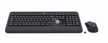 Logitech MK540 Advanced - Tastatur-und-Maus-Set - kabellos - 2.4 GHz - Hebräisch - Dunkelgrau