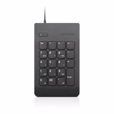 Lenovo KBD_BO Num Keypad 1, USB, Universal, 1 m, Schwarz