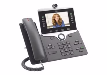 Cisco IP Video Phone 8845-3PCC: - Digitalkamera, Bluetooth-Schnittstelle, SIP, SDP, 5 Line Keys, Anthrazit - Unterstützte Plattformen: Asterisk, Broadsoft, Centile, Metaswitch