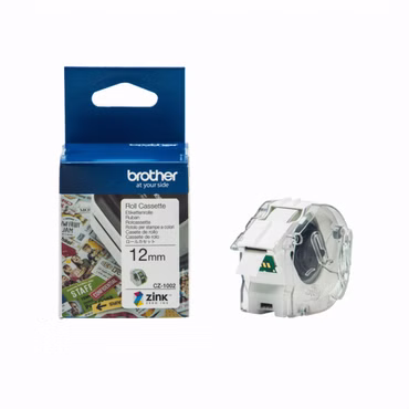 Brother CZ-1002 - Rolle (1,2 cm x 5 m) 1 Rolle(n) Endlosetiketten - für Brother VC-500W