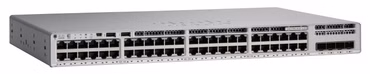 CISCO CAT9200L stack.Switch, Network Advantage: - Mandatory: DNA-Lizenz C9200L-DNA-A-48-xY (x = 3,5,7 Jahre) - inkl. 48x 10/100/1000GE Ports + 4x 1GE/10GE SFP fixed uplinks, - PoE+, 1KWAC, Layer 3 feature support - optional: red. AC Power S