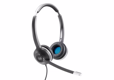 Cisco 532 Wired Dual - Headset - On-Ear - kabelgebunden - für IP Phone 6841, 6851, 7821, 7841, 7861, 8811, 8841, 8845, 8851, 8861, 8865, 8865NR