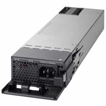 Cisco - Stromversorgung Hot-Plug (Plug-In-Modul) - 80 PLUS Platinum - WS 115-240 V - 1100 Watt - für Catalyst 9300 (1100 Watt), 9300 (Higher Scale) (1100 Watt), 9300L (1100 Watt)
