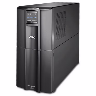 APC Smart-UPS SMT2200IC - USV - Wechselstrom 220/230/240 V - 1980 Watt - 2200 VA - Bleisäure - RS-232, USB - Ausgangsanschlüsse: 9 - Schwarz - mit APC SmartConnect