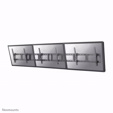 NewStar Flat Screen Wall Mount for menu board - 3 screens - landscape