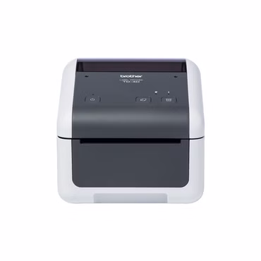 Brother TD-4520DN - Etikettendrucker - Thermodirekt - Rolle (11,8 cm) - 300 x 300 dpi - bis zu 152 mm/Sek. - USB 2.0, LAN, seriell - Grau, weiß
