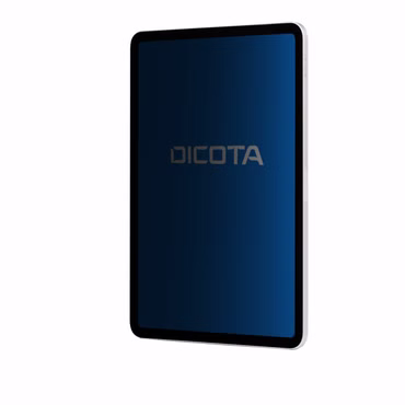 DICOTA Secret - Bildschirmschutz für Tablet - mit Sichtschutzfilter - 2-Wege - klebend - Schwarz - für Apple 12.9-inch iPad Pro (3. Generation)
