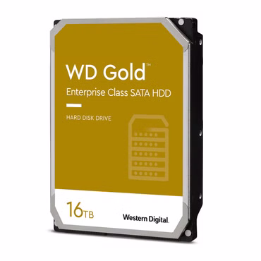 WD Gold WD161KRYZ - Festplatte - 16 TB - intern - 3.5" (8.9 cm) - SATA 6Gb/s - 7200 rpm - Puffer: 512 MB