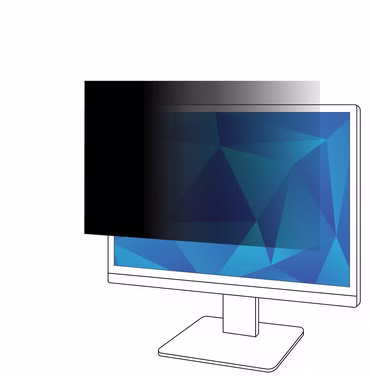 3M Blickschutzfilter for 43" Monitors 16:9 - Blickschutzfilter für Bildschirme - 109 cm wide (43 Zoll Breitbild) - Schwarz