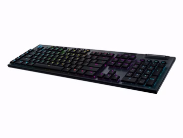 Logitech G915 LIGHTSPEED Wireless RGB Mechanical Gaming Keyboard - GL Tactile - Tastatur - Hintergrundbeleuchtung - Bluetooth, 2.4 GHz - Nordisch - Tastenschalter: GL Tactile - Schwarz