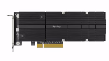Synology M2D20 - Schnittstellenadapter - M.2 NVMe Card - PCIe 3.0 x8 - für Synology SA3400, SA3600, Disk Station DS1618, DS1819, DS2419, RackStation RS2418, RS820