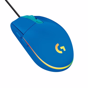 Logitech Gaming Mouse G203 LIGHTSYNC - Maus - optisch - 6 Tasten - kabelgebunden - USB - Blau