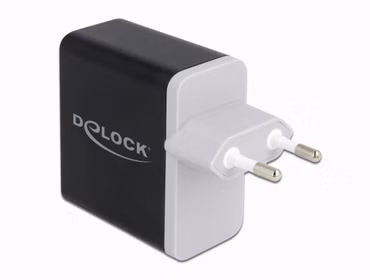 Delock USB Ladegerät 1 x USB Type-C PD 3.0 / Qualcomm Quick Charge 4+ mit 27 W