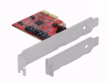 2 Port SATA PCI Express Karte mit RAID 1 - Spiegelung bestehender Daten Delock