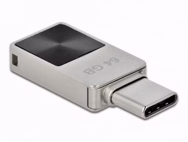 Delock Mini USB 3.2 Gen 1 USB-C Speicherstick 64 GB - Metallgehäuse