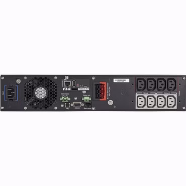 Eaton 9PX Lithium-ion - Netpack - USV (in Rack montierbar/extern) - Wechselstrom 200/208/220/230/240 V - 1500 Watt - 1500 VA - 1-phasig - RS-232, USB, Ethernet 10/100/1000 - Ausgangsanschlüsse: 8 - 2U - 48.3 cm (19") - Schwarz, Silber