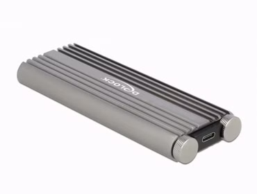 Delock Externes Gehäuse für M.2 NVMe PCIe SSD mit SuperSpeed USB 20 Gbps (USB 3.2 Gen 2x2) USB Type-C Buchse - werkzeugfrei