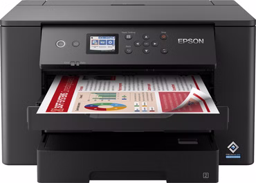 Epson WorkForce WF-7310DTW - Drucker - Farbe - Duplex - Tintenstrahl - A3 - 4.800 x 2.400 dpi - bis zu 25 Seiten/Min. (einfarbig)/bis zu 12 Seiten/Min. (Farbe) - Kapazität: 500 Blätter - USB 2.0, LAN, Wi-Fi(n)