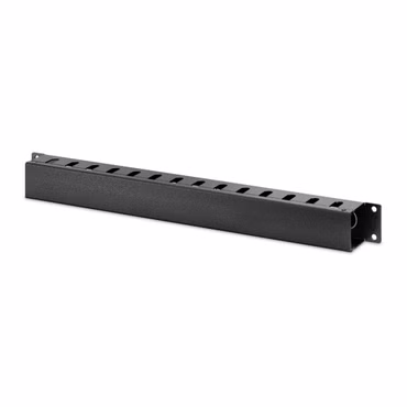 APC Easy Rack - Rack-Kabelorganizer (horizontal) - Schwarz - 1U - 48.3 cm (19")