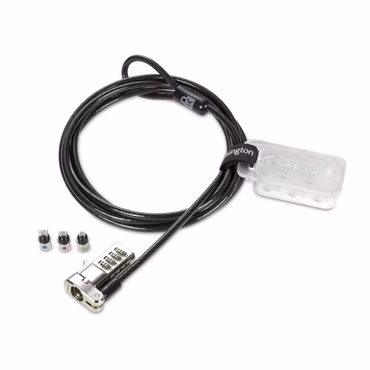 Kensington Universal 3-in-1 Combination Laptop Lock - Resettable - Sicherheitskabelschloss - 1.8 m