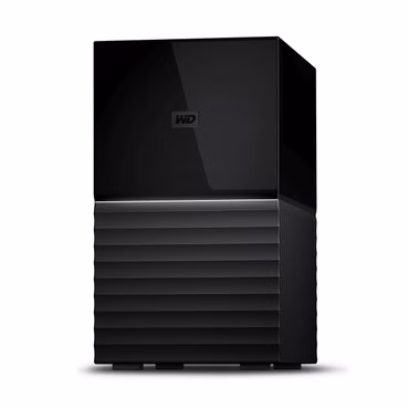 WD My Book Duo WDBFBE0360JBK - Festplatten-Array - 36 TB - 2 Schächte - HDD 18 TB x 2 - USB 3.1 Gen 1 (extern)