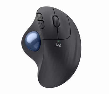 Logitech Ergo Series ERGO M575 for Business - Trackball - Für Rechtshänder - optisch - 5 Tasten - kabellos - Bluetooth - Logitech Logi Bolt USB-Receiver - Graphite