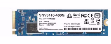 Synology SNV3410 - SSD - 400 GB - intern - M.2 2280 - PCIe 3.0 x4 (NVMe)