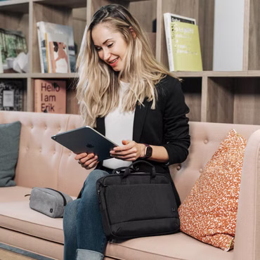 DICOTA Slim Eco MOTION - Notebook-Tasche - 33.8 cm - 12" - 13.3" - Schwarz