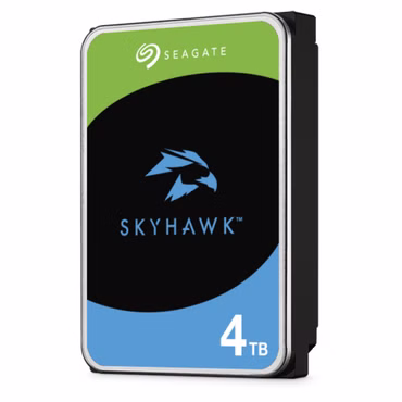 Seagate SkyHawk ST4000VX016 - Festplatte - 4 TB - intern - 3.5" (8.9 cm) - SATA 6Gb/s - Puffer: 256 MB - mit 3 Jahre Seagate Rescue Datenwiederherstellung