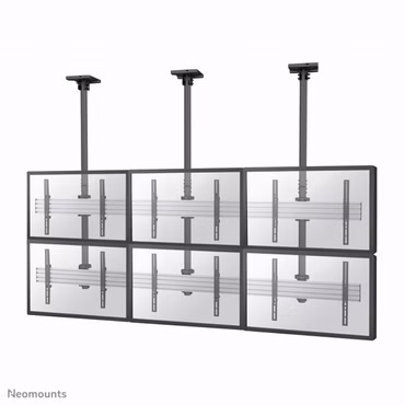 Neomounts Pro Flat Screen Ceiling Mount - 3x2 (3 x horizontal/2 x vertical) - box 1/2