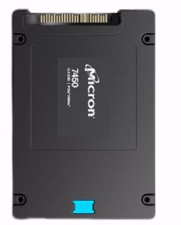 Micron 7450 MAX - SSD - Enterprise, Mixed Use - 6400 GB - intern - 2.5" (6.4 cm) - U.3 PCIe 4.0 x4 (NVMe) - TAA-konform