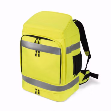 DICOTA Hi-Vis - Rucksack - 65 Liter - Thermoplastisches Polyurethan (TPU), 600D RPET - Gelb