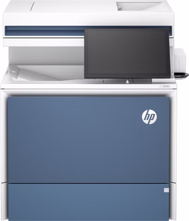 HP LaserJet Enterprise Flow MFP 5800zf - Multifunktionsdrucker - Farbe - Laser - Legal (216 x 356 mm) (Original) - A4/Legal (Medien) - bis zu 43 Seiten/Min. (Kopieren) - bis zu 43 Seiten/Min. (Drucken) - 650 Blatt - 33.6 Kbps - Gigabit LAN,