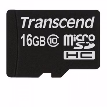Transcend - Flash-Speicherkarte - 16 GB - Class 10 - microSDHC