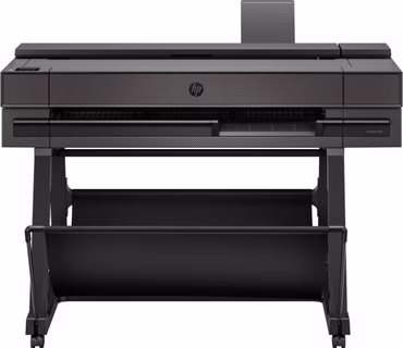 HP DesignJet T850 - 914 mm (36") Großformatdrucker - Farbe - Tintenstrahl - Rolle (91,4 cm x 91,4 m) - 2400 x 1200 dpi - bis zu 0.42 Min./Seite (einfarbig)/ bis zu 0.42 Min./Seite (Farbe) - Kapazität: 1 Rolle - Gigabit LAN, Wi-Fi - Cutter