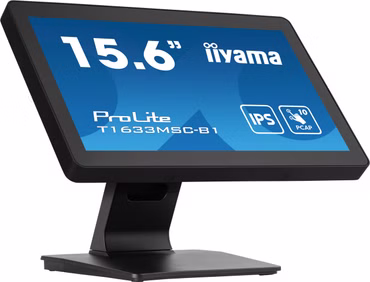 15,6" PCAP Bezel Free Front, 10P Touch, 1920x1080, DisplayPort, HDMI, 385cd/m2 (with touch), Speakers, USB Interface HUB 2x 2.0, External Power Adapter, 10P touch with supported OS