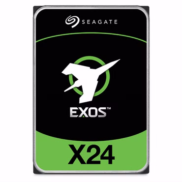 Seagate Exos X24 ST24000NM002H - Festplatte - Enterprise - 24 TB - intern - 3.5" (8.9 cm) - SATA 6Gb/s - 7200 rpm - Puffer: 512 MB