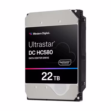 WD Ultrastar DC HC580 WUH722422ALE6L4 - Festplatte - 22 TB - intern - 3.5" (8.9 cm) - SATA 6Gb/s - 7200 rpm - Puffer: 512 MB