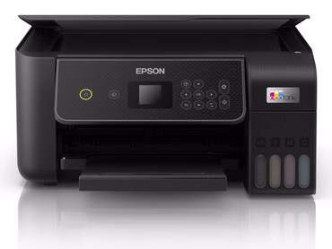 Epson EcoTank ET-2870 - Multifunktionsdrucker - Farbe - Tintenstrahl - ITS - A4 (Medien) - bis zu 10 Seiten/Min. (Drucken) - 100 Blatt - USB, Wi-Fi - Schwarz