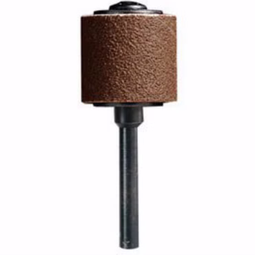 Schleifband Ø 13mm mit Schleifdorn (407), Körnung 60 (1 Stück, Schaft Ø 3,2mm)