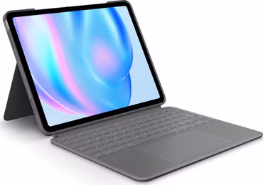Logitech Combo Touch iPad Air 13' (2024/2025) grau QWERTZ