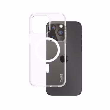 PanzerGlass CARE Flagship Colors iPhone 15 Pro Max weiß