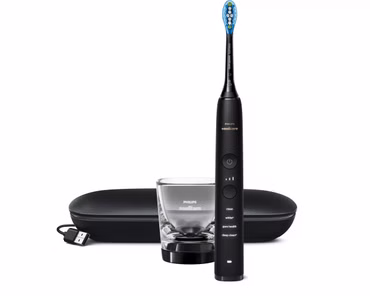 Sonicare 9000 DiamondClean HX9911/09, Elektrische Zahnbürste (schwarz)