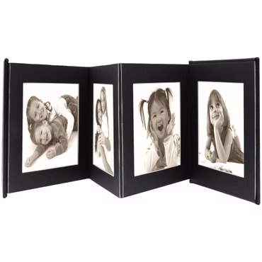 Deknudt Leporello schw. 8x13x18 Kunstleder 8 Bilder A66DC2 8PH